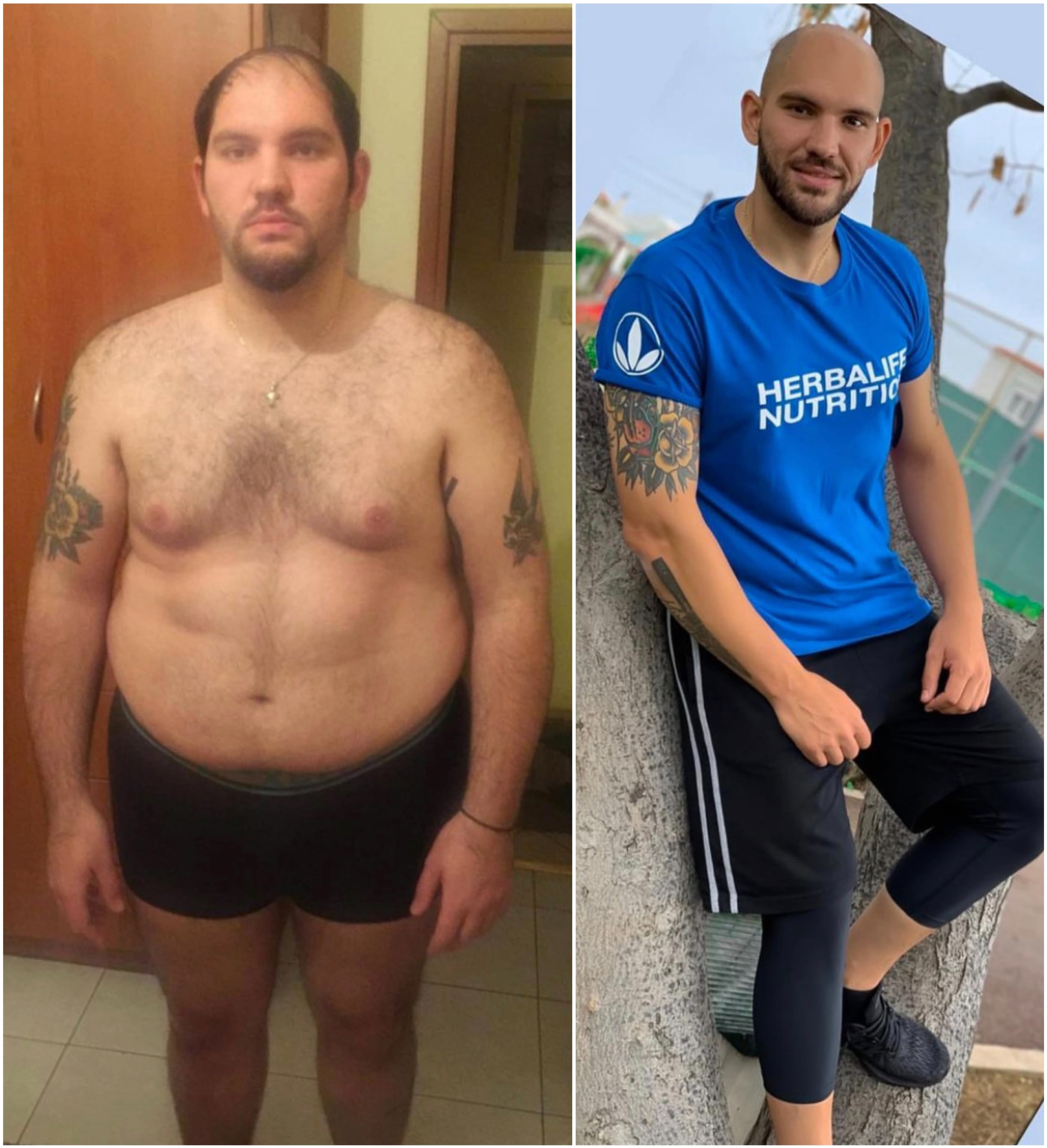 Χρήστος - Μεταμόρφωση Herbalife -50kg
